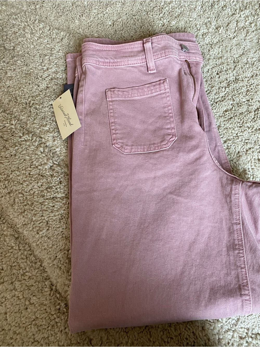 Women's Universal Thread Pink Sailor High Rise Jeans